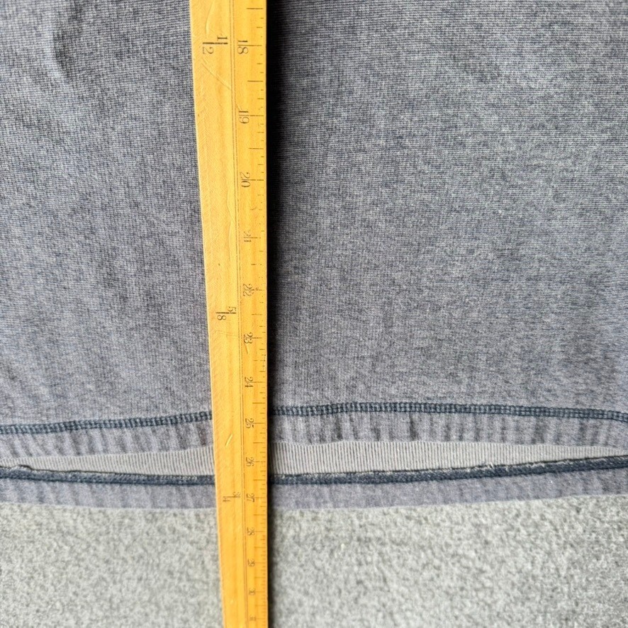 Eddie Bauer Mens XL Gray Long Sleeve Cotton Crewneck T-Shirt Contrast Stitching gallery
