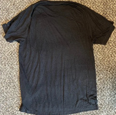 Men’s Large Adidas Climalite Freelift Black Short Sleeve T-Shirt