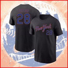 🔥 2026 Tyrone Taylor #28 New York Baseball Team Name & Number Fanmade FASTSHIP