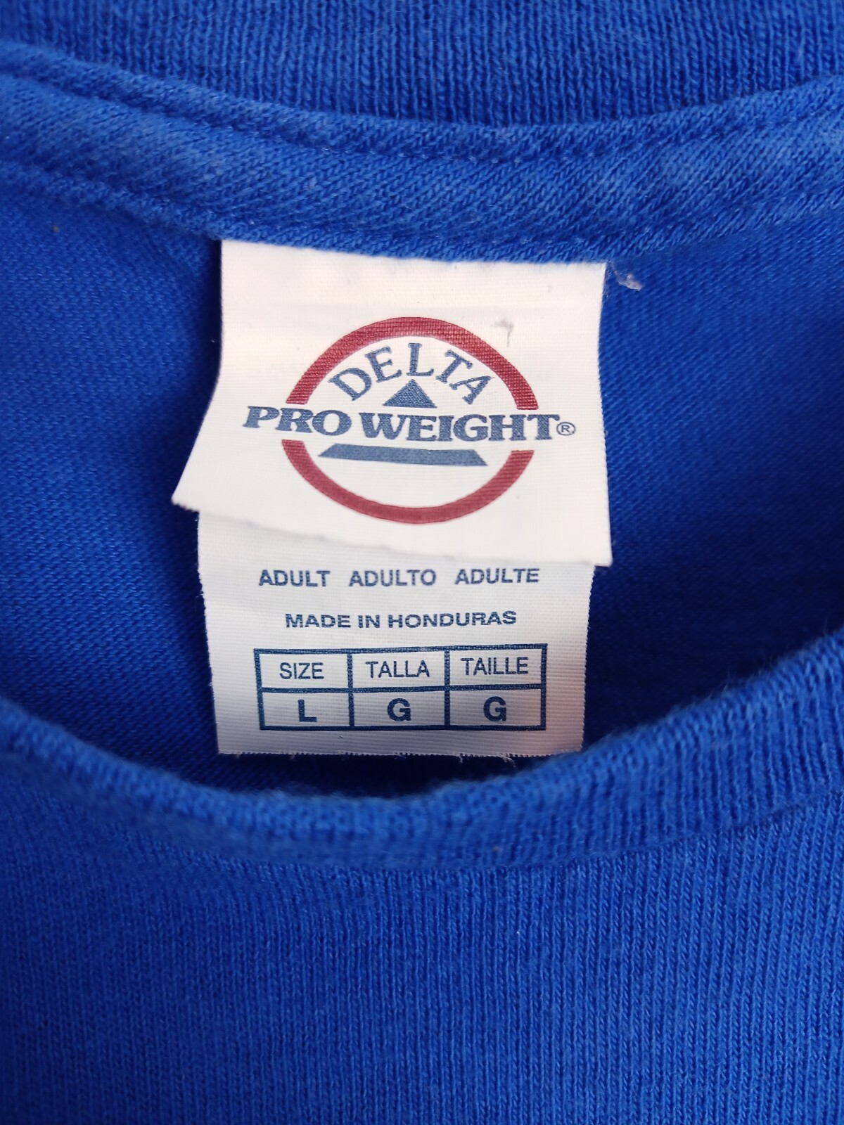 Men's Graphic T-shirt Size Large "I've Been Good-ish All Year" Blue 100% Cotton gallery