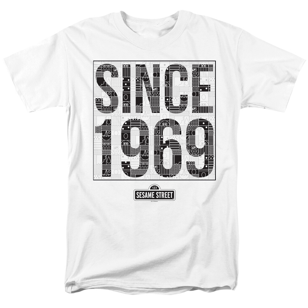 Sesame Street "Since 1969 Pattern" T-Shirt - to 5X gallery