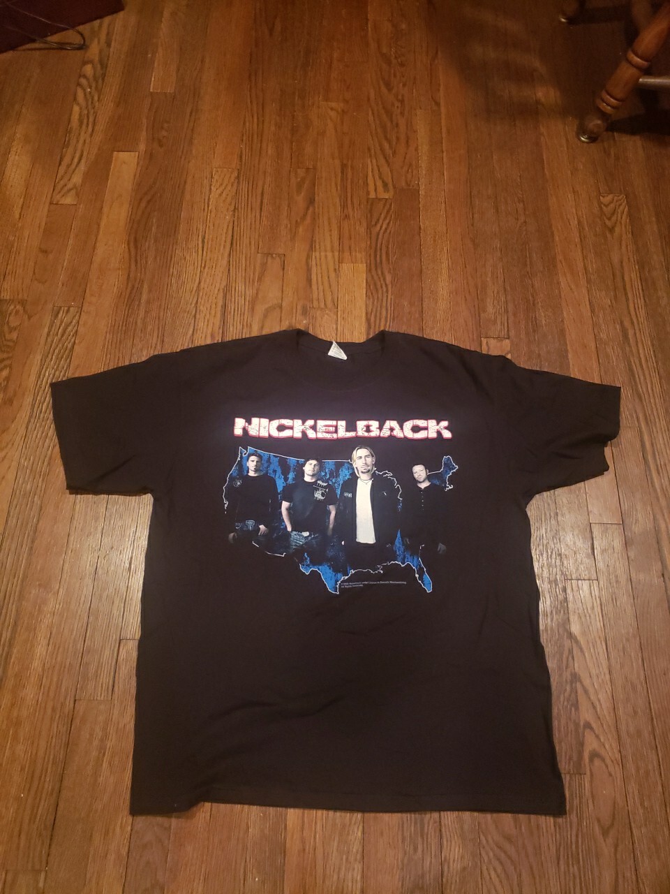 Nickelback 2009 Tour T-Shirt – Size XLarge Black 2000s Rock Music Vintage Xl