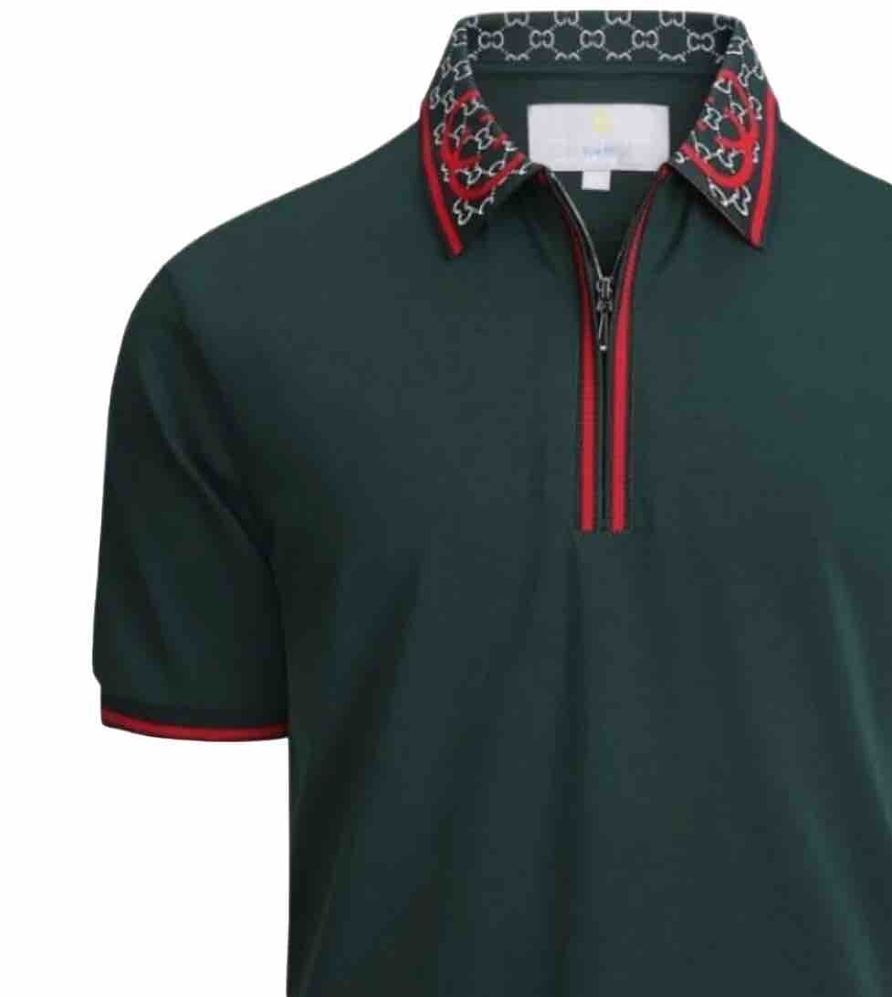 Men's Luxurious Fine Cotton Polo Shirt,Italian Style,Stretch M to 3XL……C8.A gallery