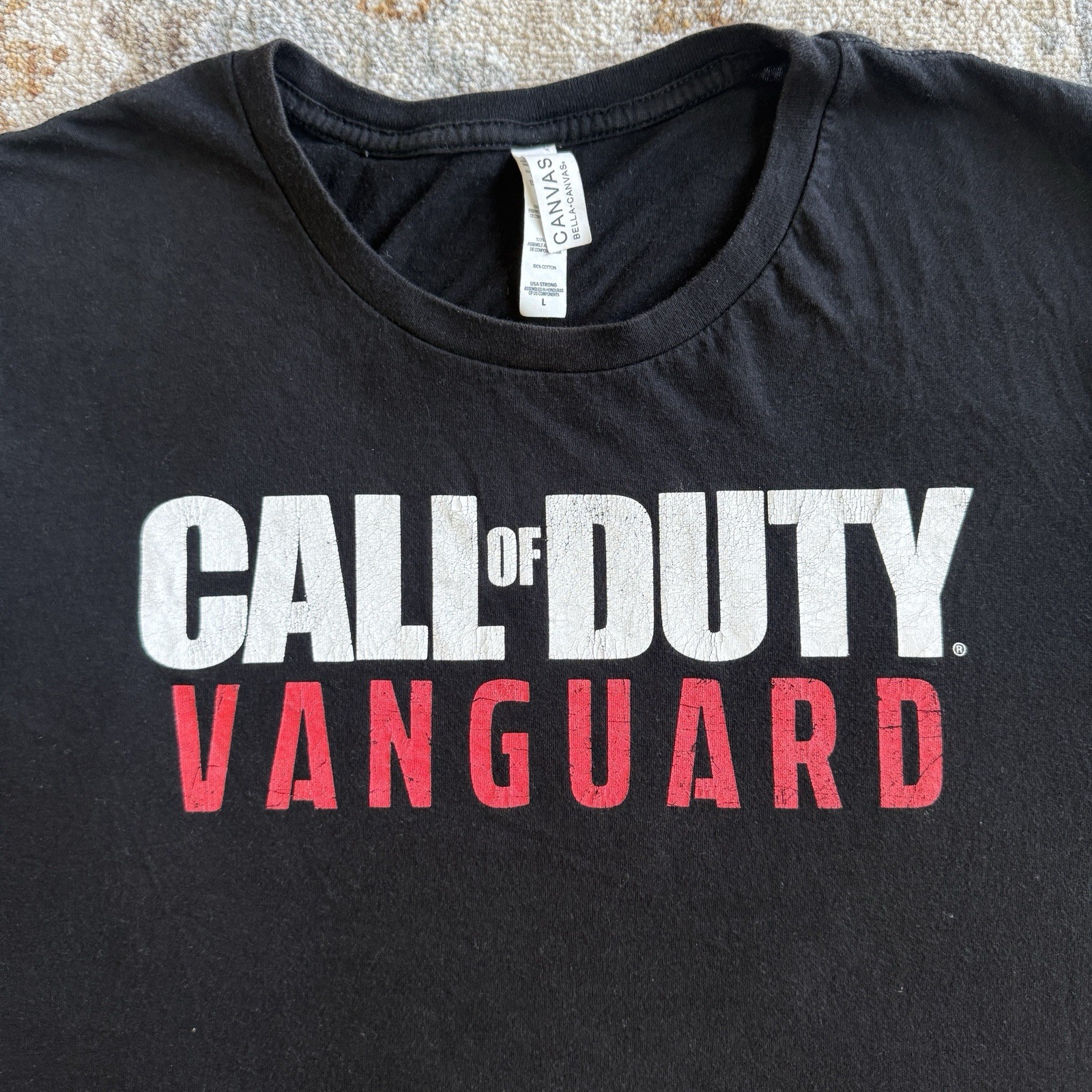 Call Of Duty Vanguard Tee Employee Developer Staff T Shirt Sz Large Video Game gallery