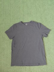 J Crew Navy Blue Washed Plain Solid T Shirt Sz Medium