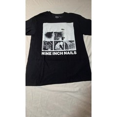 Nine Inch Nails NIN Graphic Band Tee Black Industrial Rock Shirt NWT Large