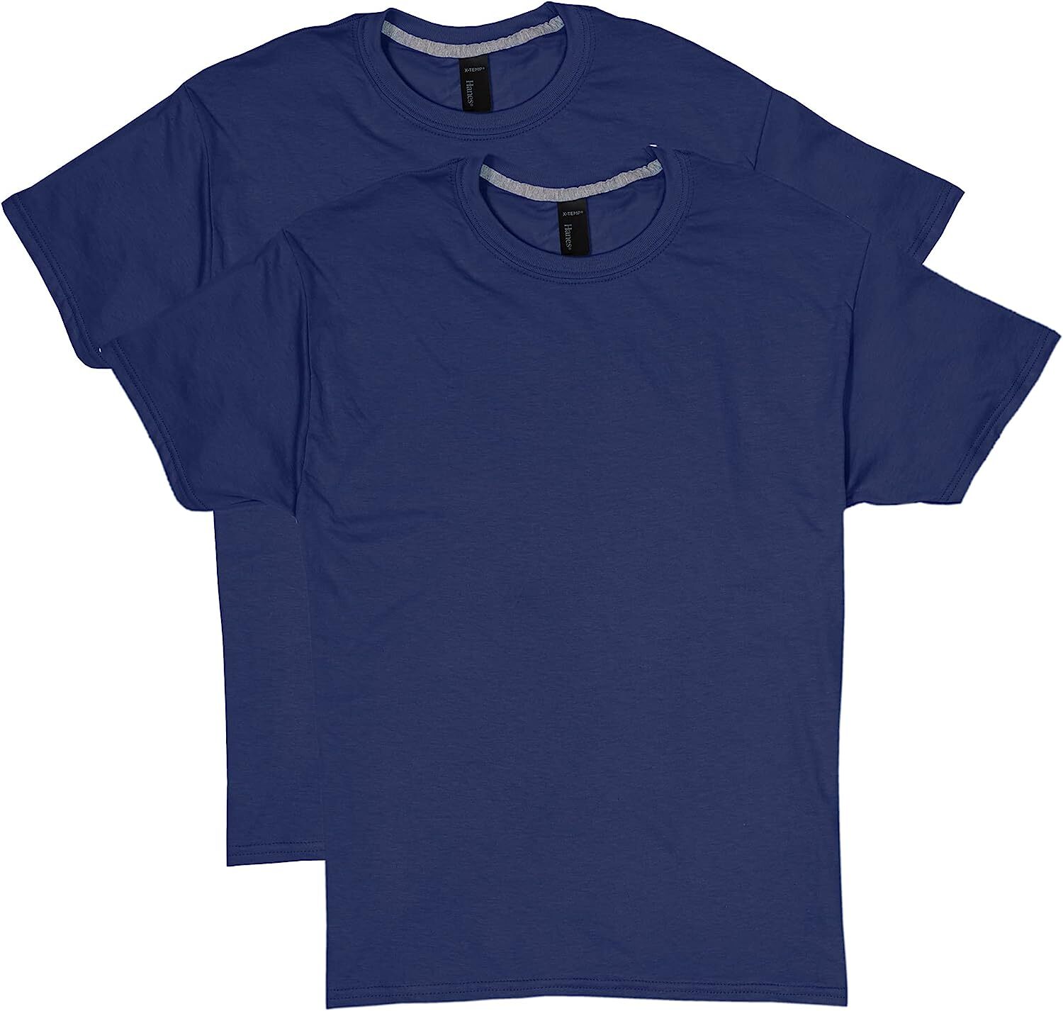 Hanes X-Temp Short-Sleeve Crewneck T-Shirt (2 Pack) gallery