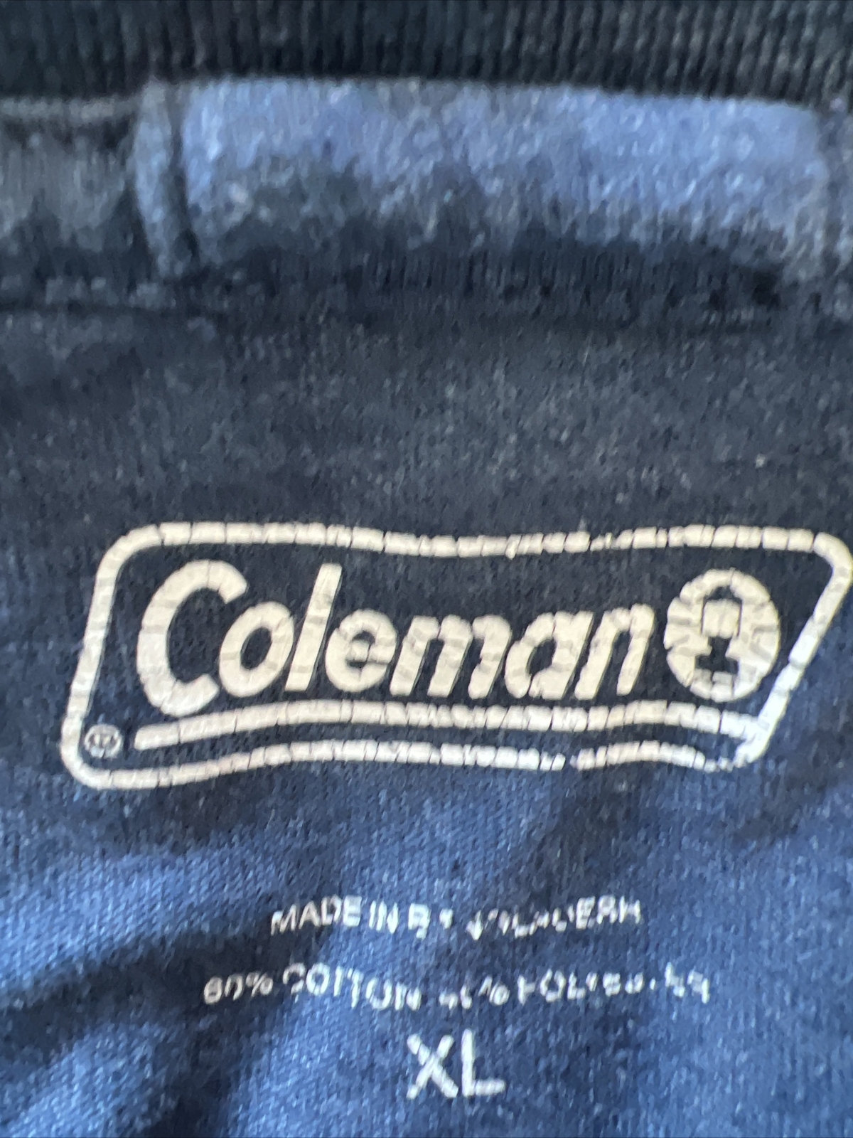 Coleman X Large (2-blue Or 1 Tan Brown) pocket cotton/poly T-shirt gallery