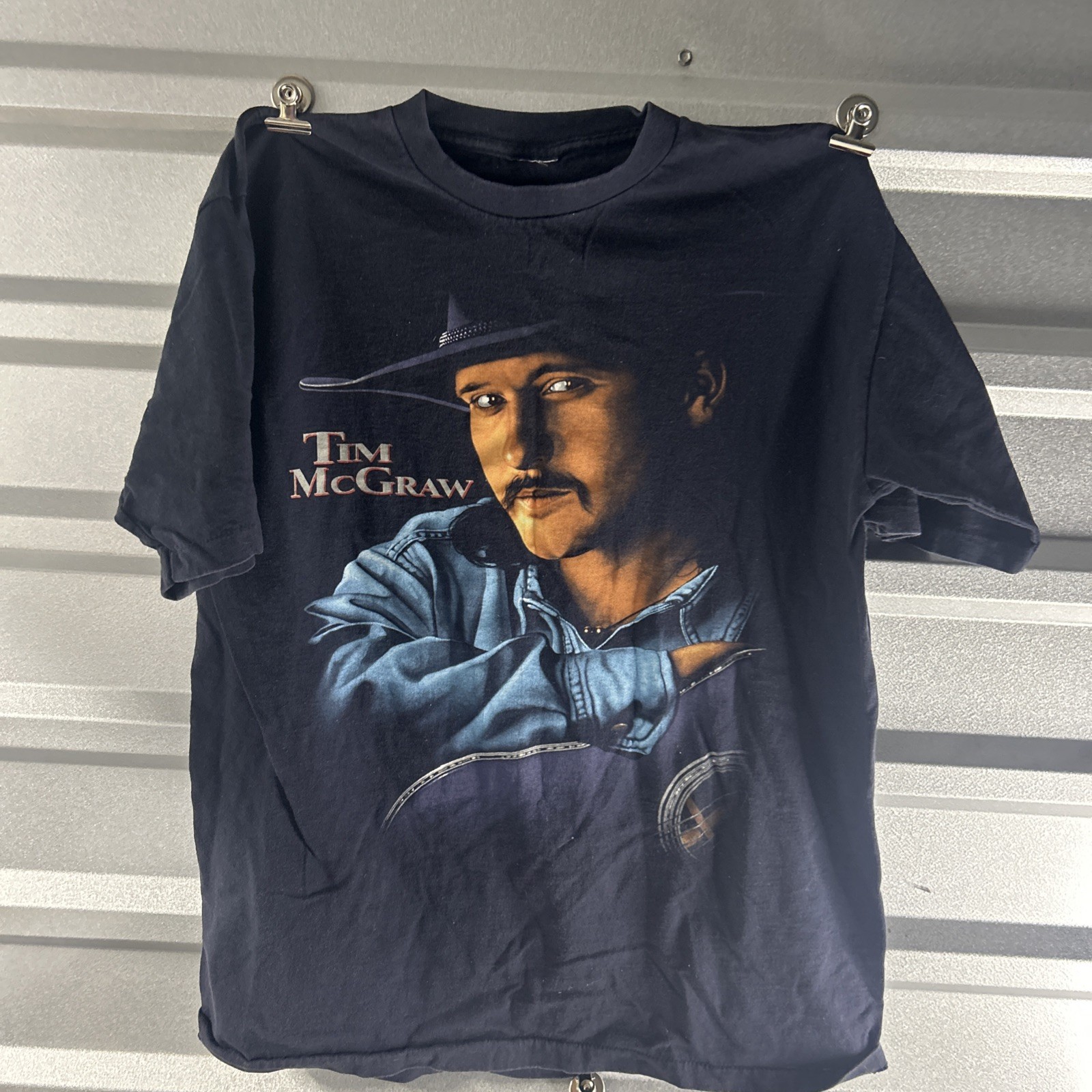 Tim McGraw Don't Take The Girl Black Single Stitch VTG T-Shirt Unknown Size gallery