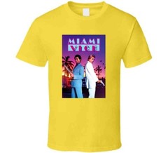 Miami Vice Tee Retro 80s Television Series Tv Show Fan T Shirt
