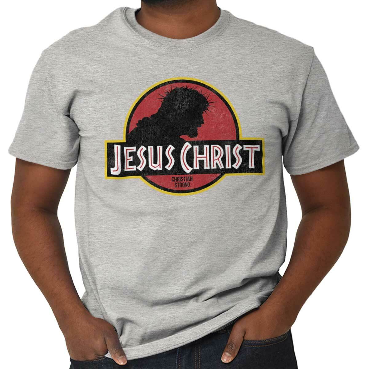Christian Faith Pop Culture Jesus Christ Womens or Mens Crewneck T Shirt Tee