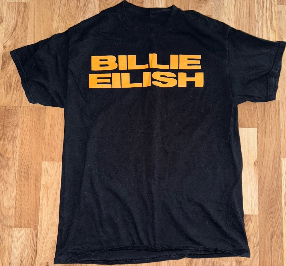 Billie Eilish Hit Me Hard and Soft Tour 2024-2025 Graphic T-Shirt Adult Size M