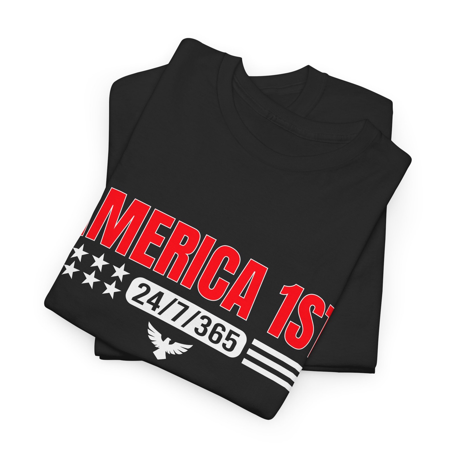 America 1st Eagle Patriotic Men’s Short Sleeve T Shirt Funny USA New Gift Tee
