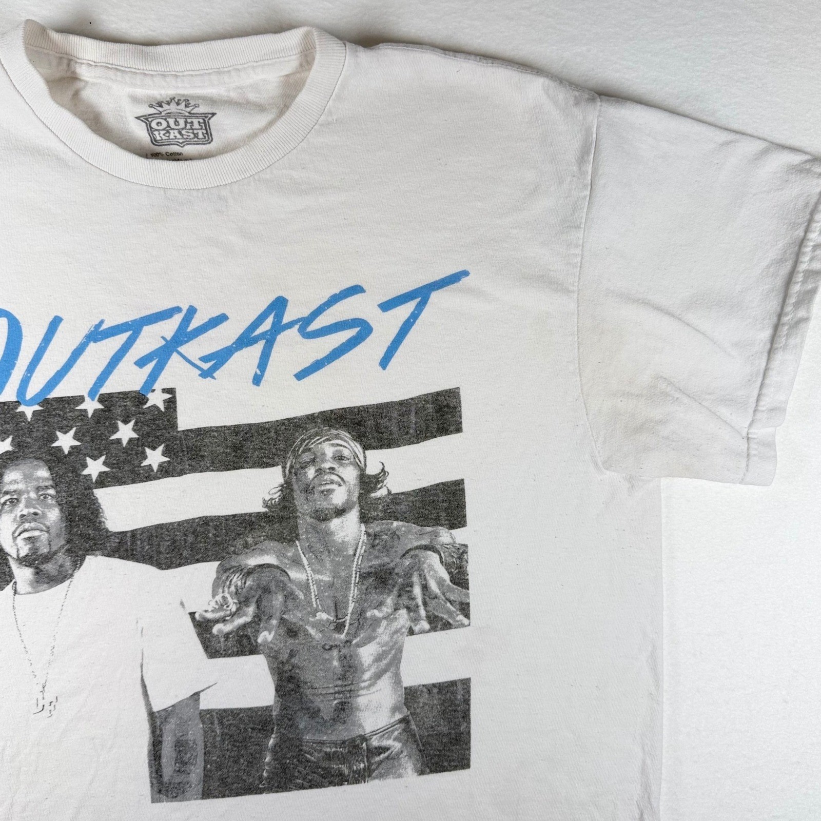 Outkast Graphic T-Shirt Mens M White Stankonia Era Hip Hop Andre 3000 Big Boi gallery