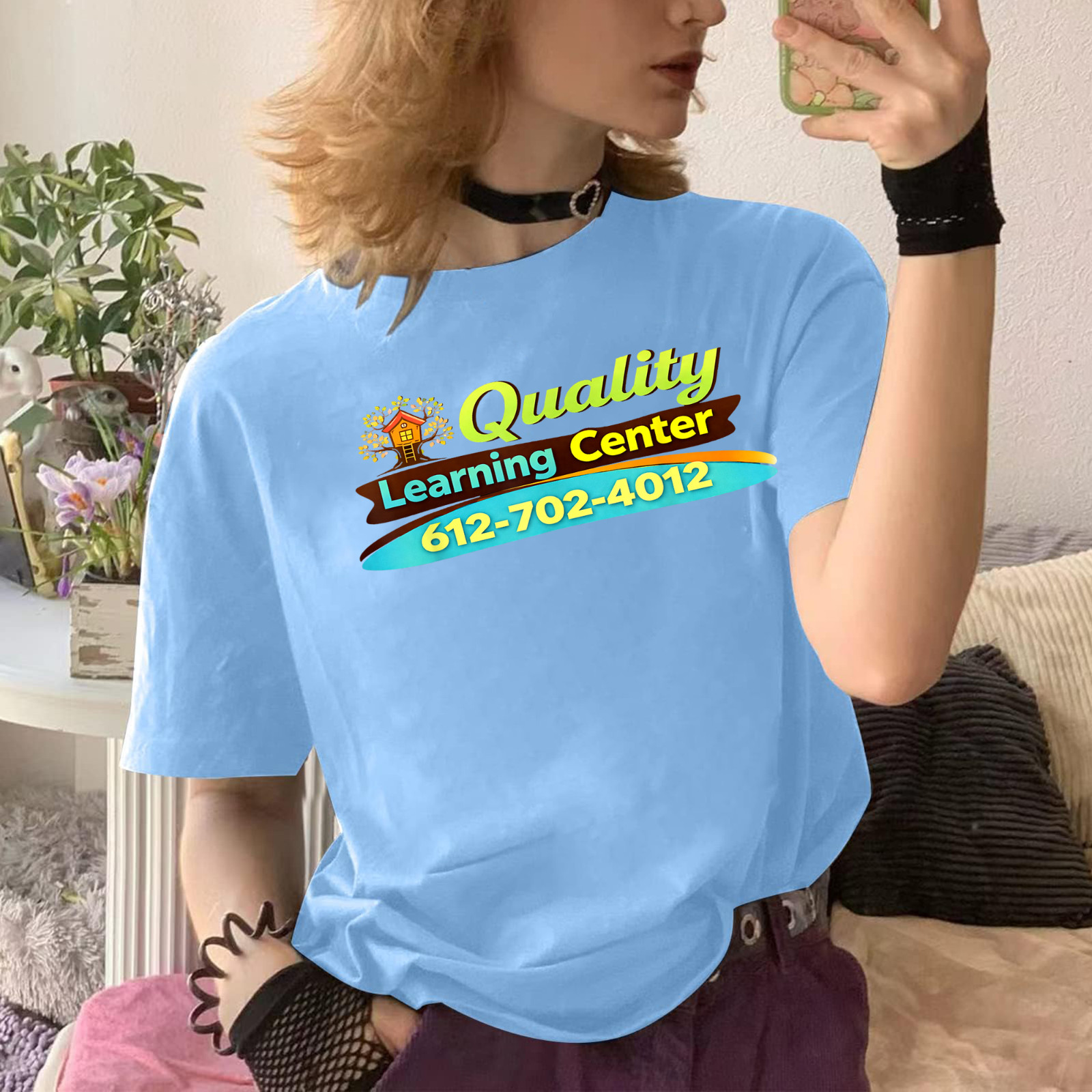 Quality Learning Center Daycare Preschool Graphic T-Shirt gallery