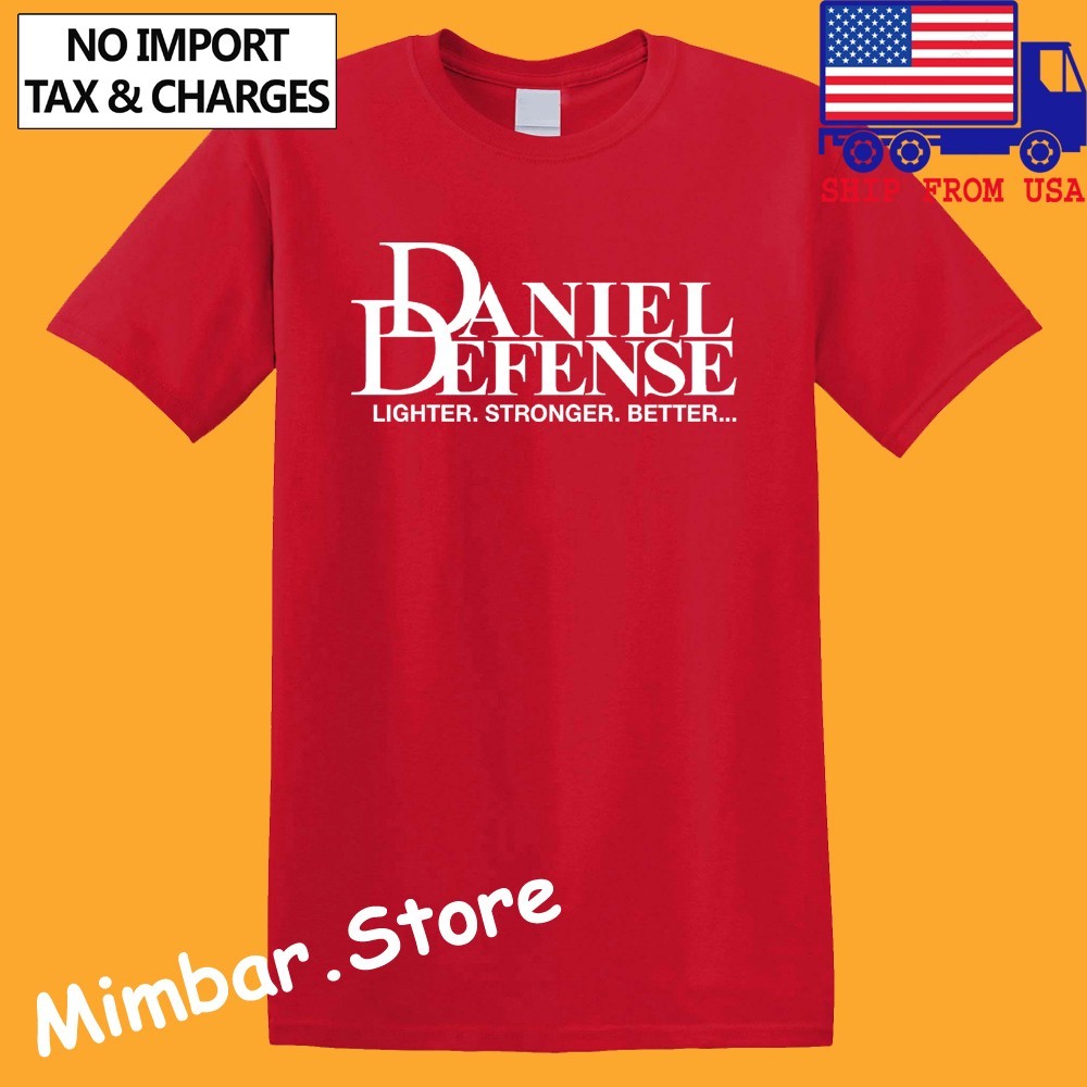 Daniel Defense Guns Firearms Men’s Red Size S-5XL
