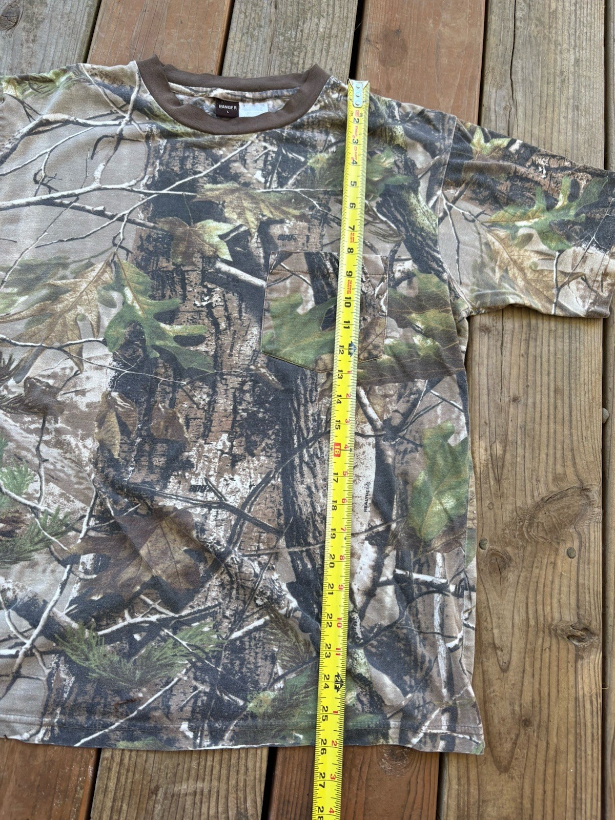 Ranger Camo pocket t shirt outdoor hunting men’s Large gallery