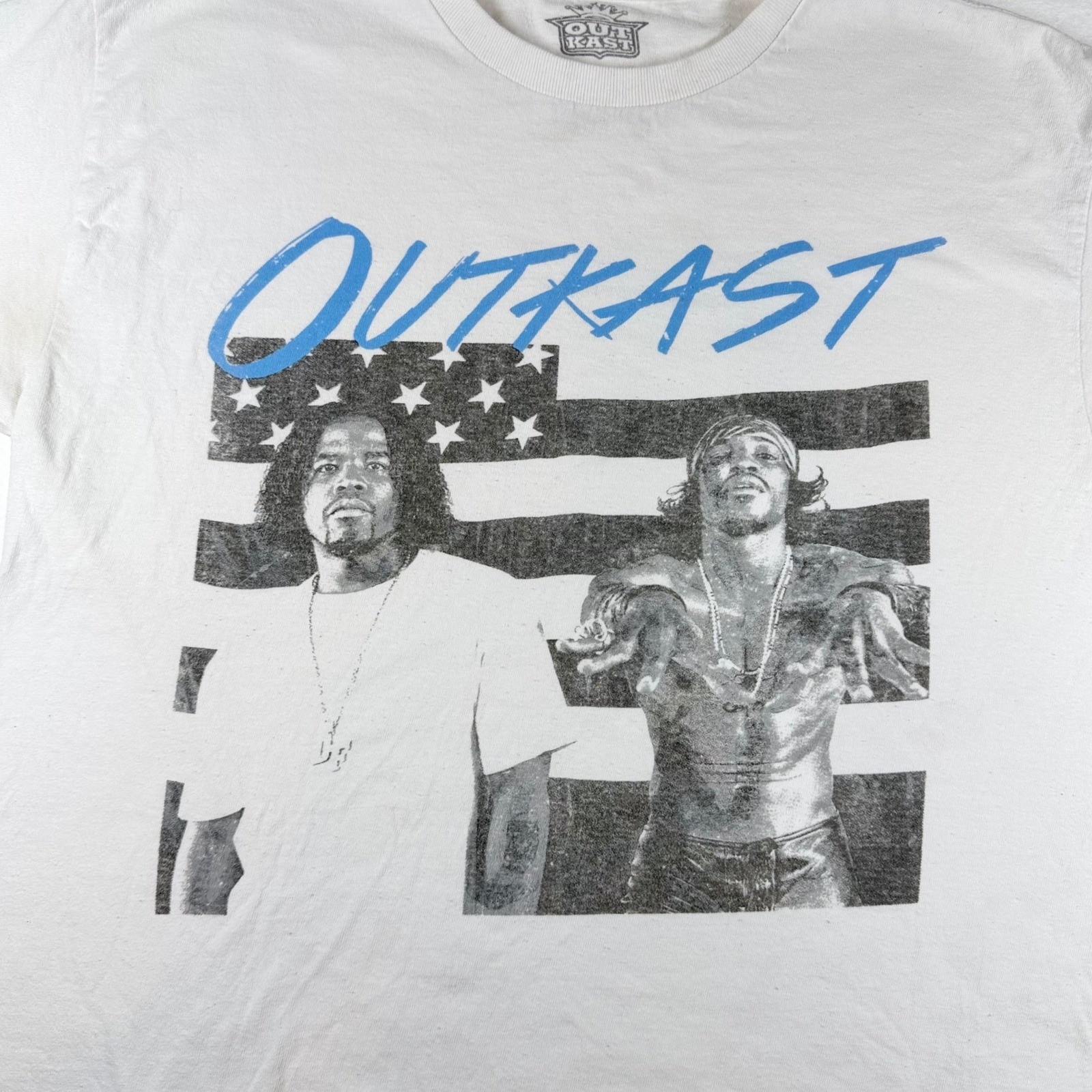 Outkast Graphic T-Shirt Mens M White Stankonia Era Hip Hop Andre 3000 Big Boi gallery