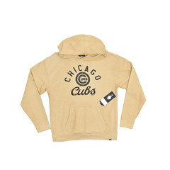 NEW Chicago Cubs Levelwear Podium Team Arch Pullover Hoodie – Khaki Size M