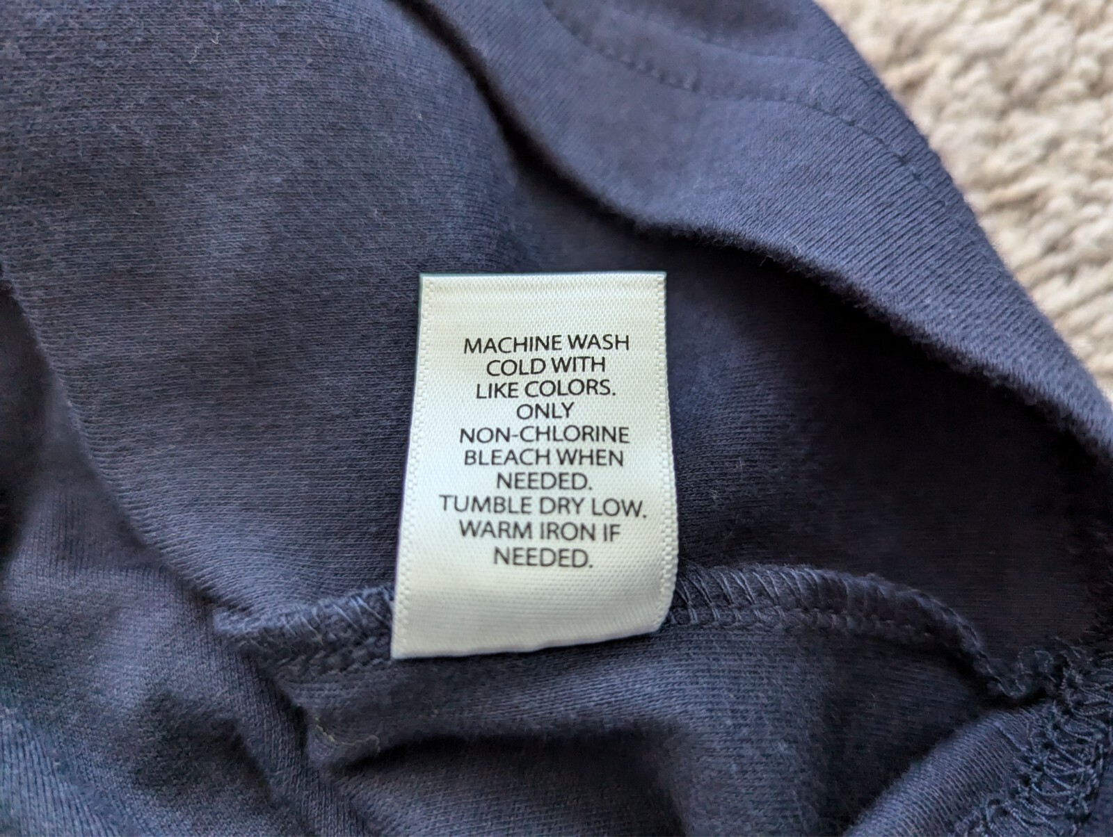 Croft & Barrow Sweatshirt Men XXL Easy Care Blue Pullover Lightweight gallery