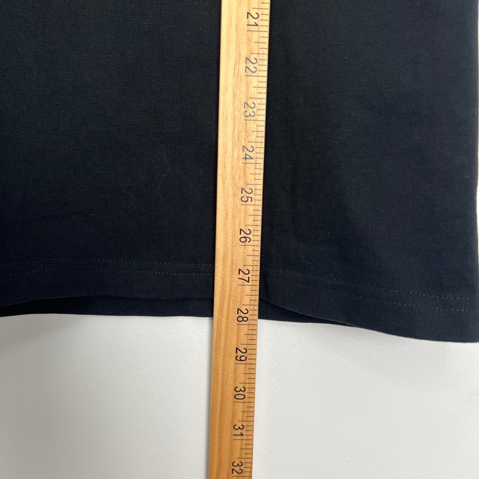 WE11DONE High Neck Logo 1/2 T-Shirt Mens Black Short Sleeve Graphic Logo XS gallery