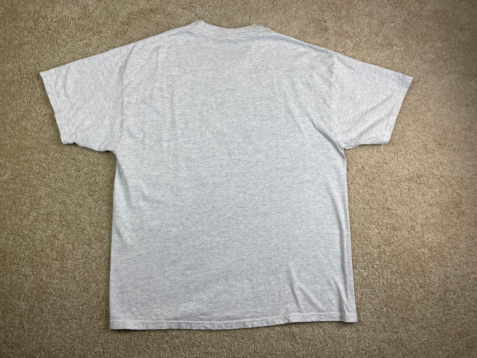 Vintage Hanes T-Shirt Mens XL America Land of the Free Home of the Brave Gray gallery