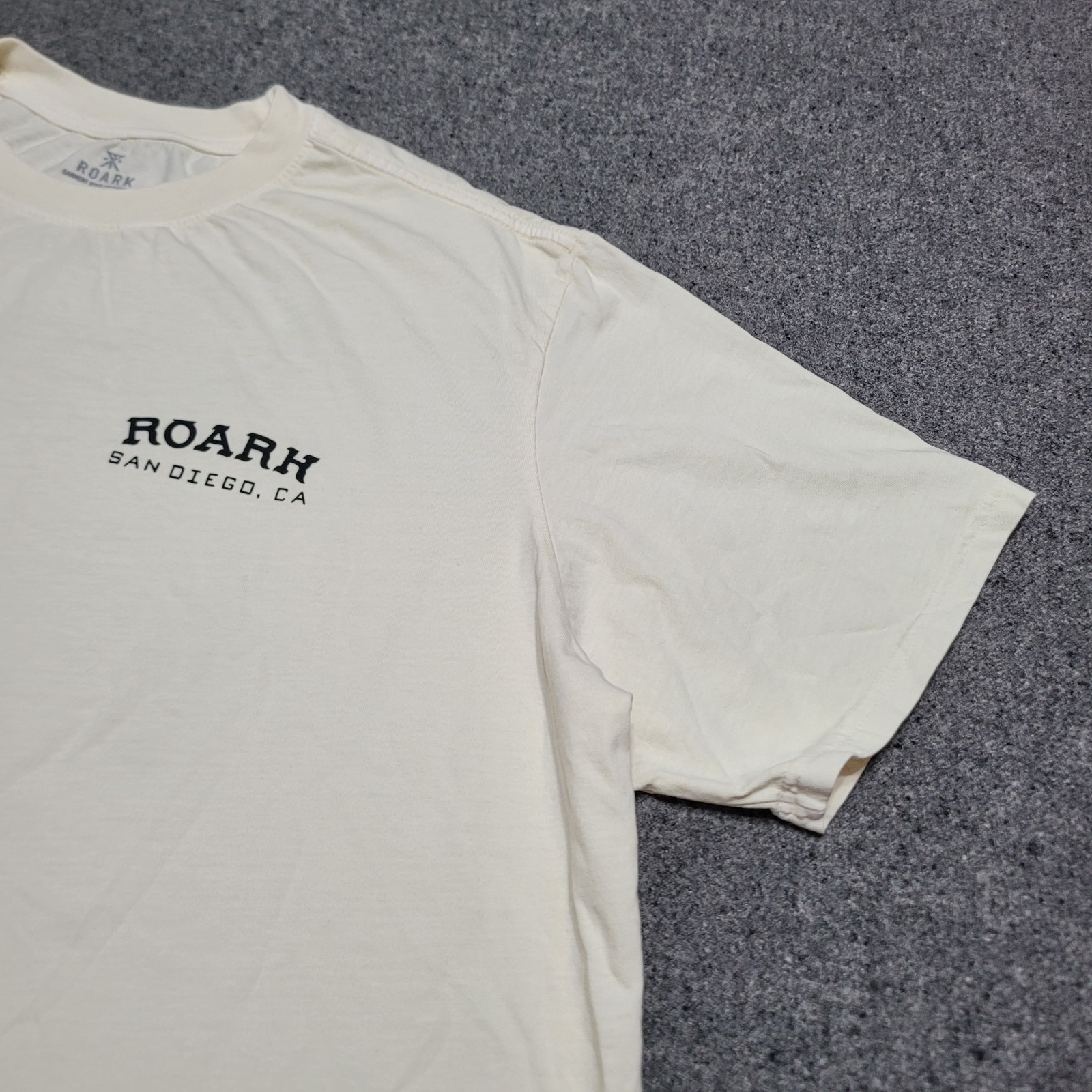 Roark Shirt Mens 2XL XXL Bone White San Diego Crewneck Travel Trail Hiking gallery