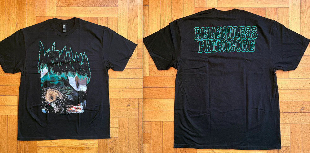 Metrorrhagia Relentless Pathogore T-Shirt 2 Sides Unisex GS501