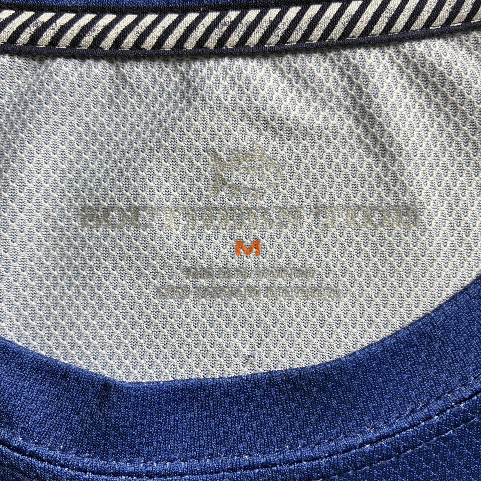 Southern Tide Shirt Size Med Blue Tee Long Sleeve Shirt 100% Recycled Polyester gallery