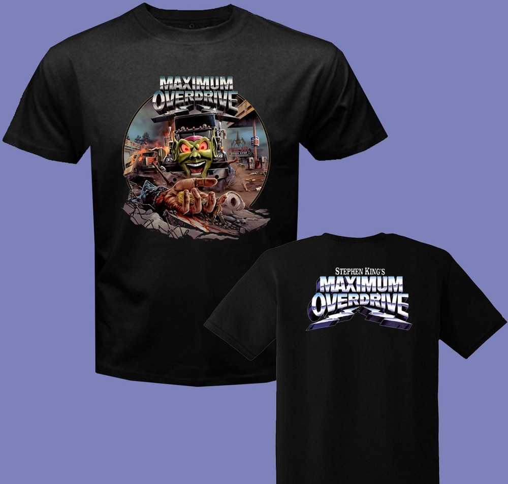Maximum Overdrive Movie Men’s Black Size S-3XL