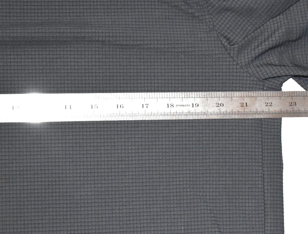 Jacques NY Men's Size L Gray Ribbed Performance T Shirt Polyamide Blend gallery