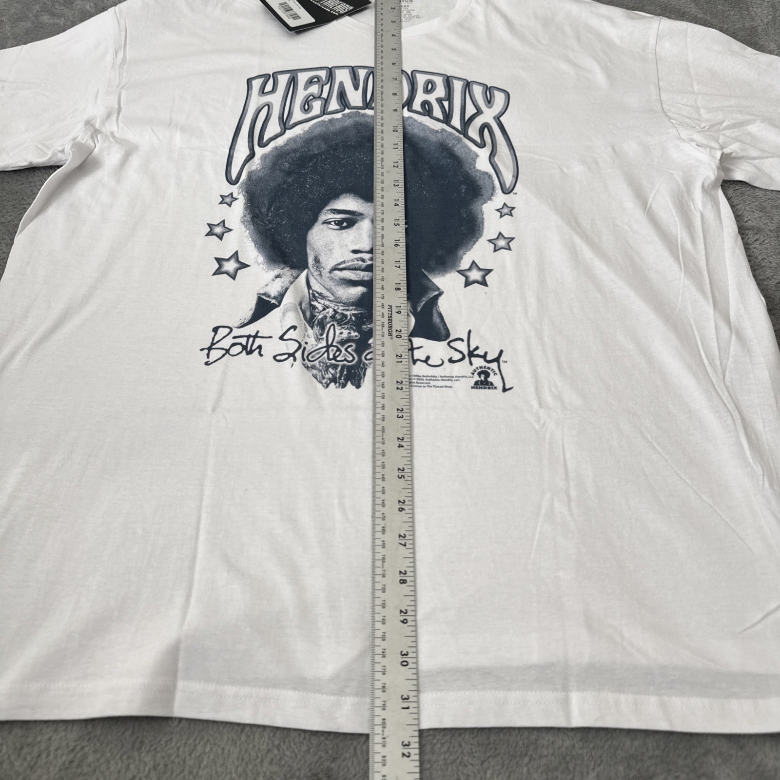 Jimi Hendrix Authentic T-Shirt Mens XXL BOTH SIDES OF THE SKY New with Tags gallery