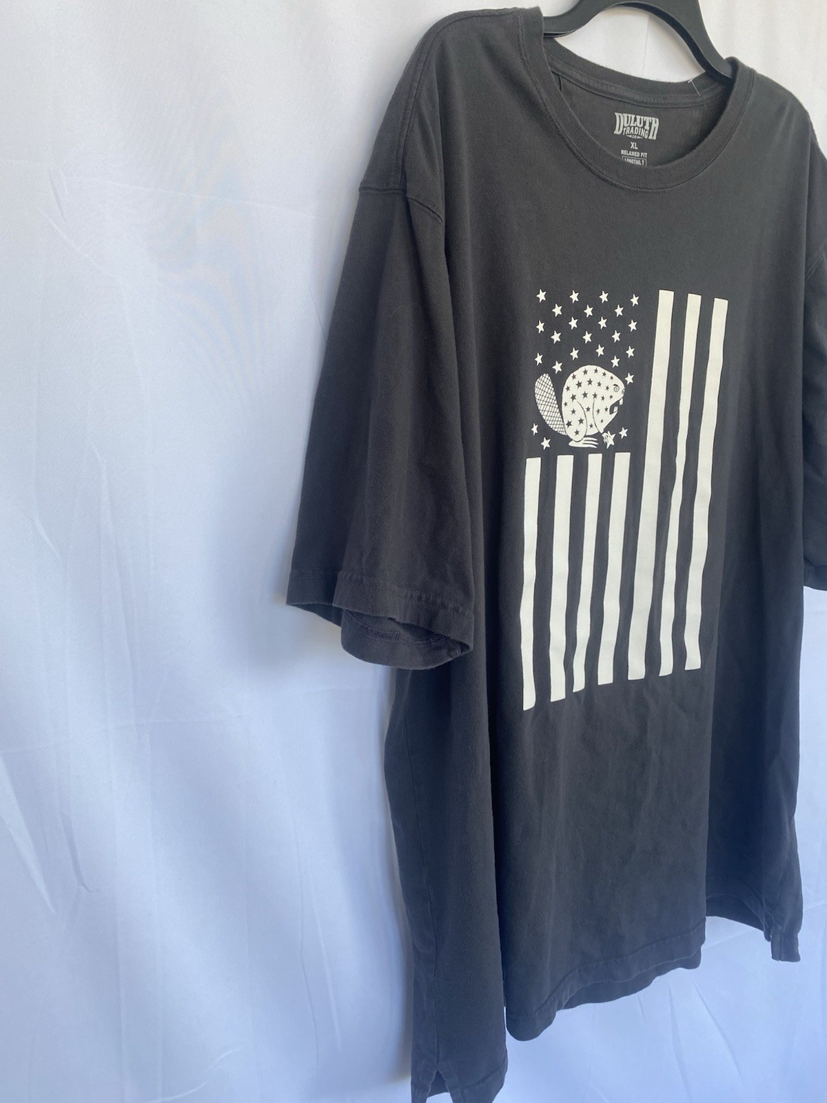 Duluth Trading Co Longtail T Men's Crew Neck Graphic Tee Gray Size XL Relaxed gallery
