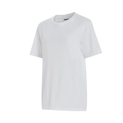 Wrangler Men 6 Pack Cotton Stretch Crew Neck Undershirts White Tee Shirts Size L