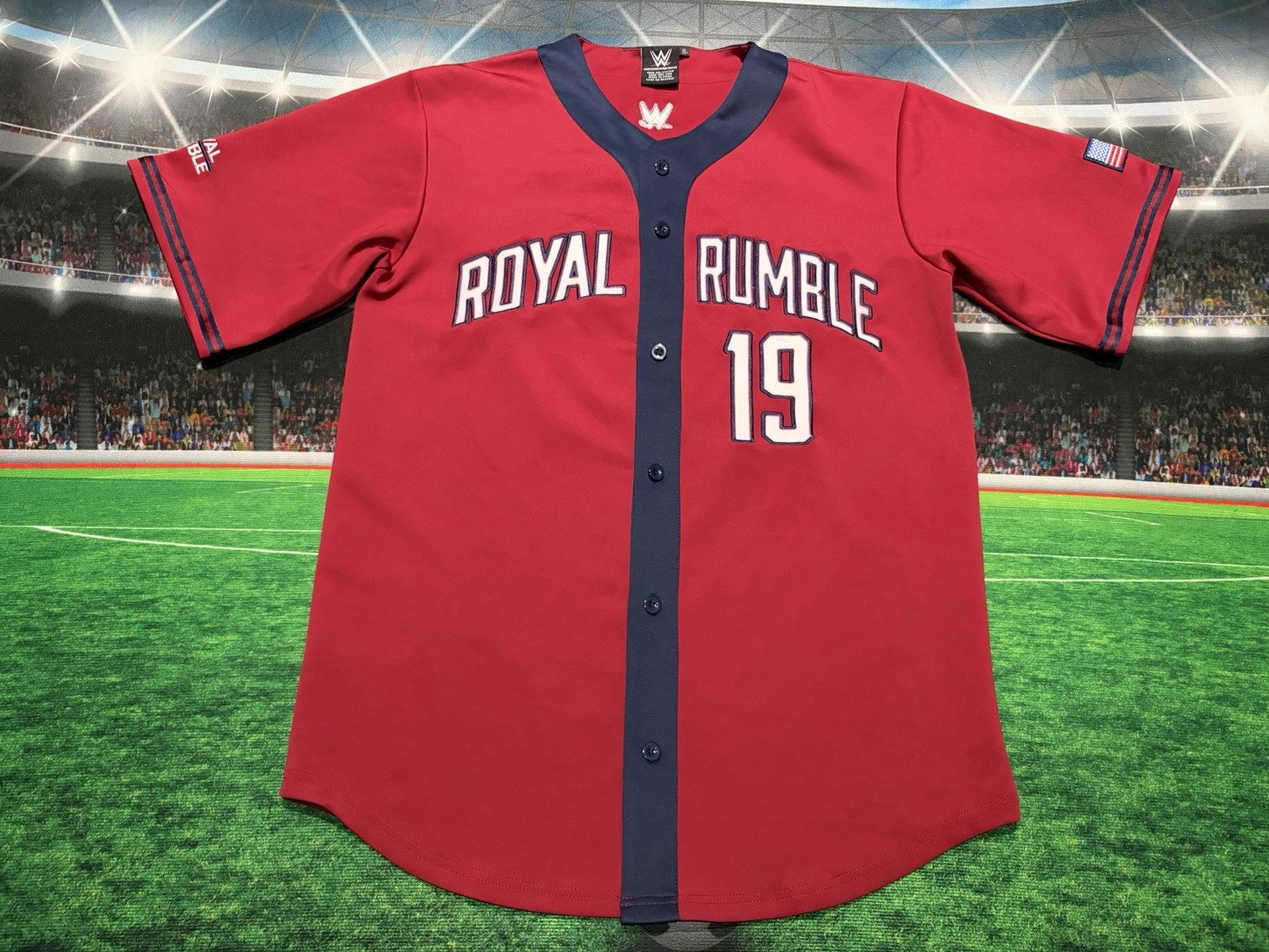 Royal Rumble 2019 WWE Wrestling Jersey #19 Arizona Jersey Preowned