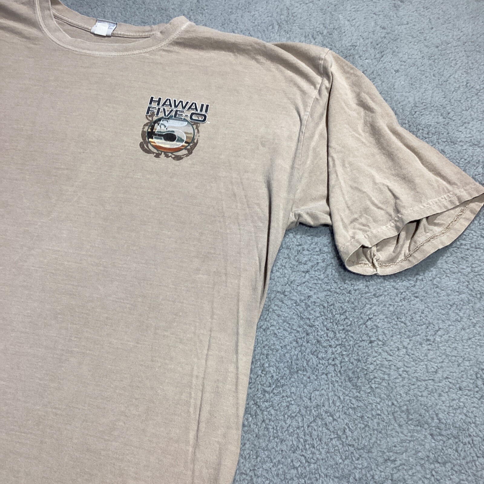 Hawaii 5-0 Tshirt Men’s 3 X Brown Dyed With Kona Coffee Crazy Shirts gallery