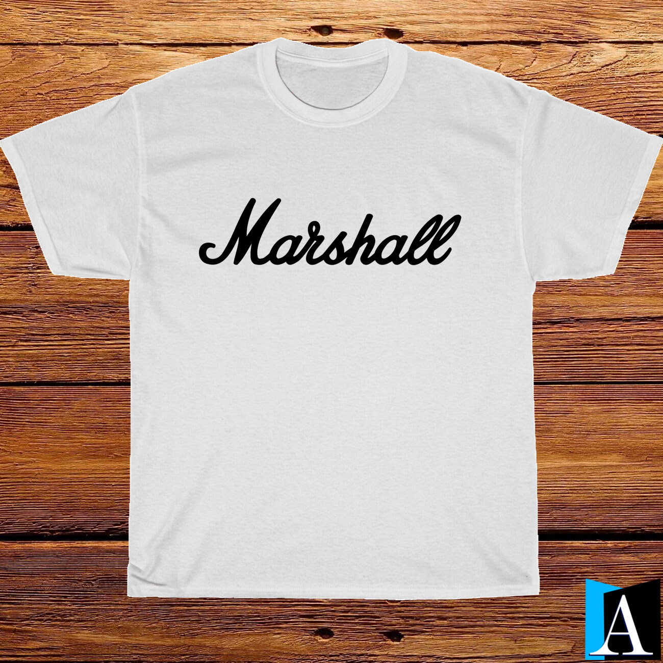 New Shirt Marshall Amplification Music Logo Black/Grey/Navy/W T-Shirt Size S-5XL gallery