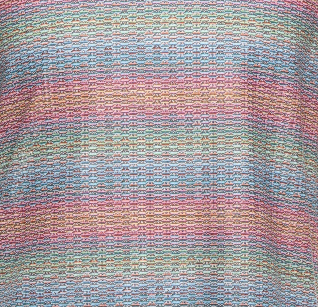 Yoon Orange Pink Striped Italy Men's T-Shirt Shirt Size Us 46 EU 56 gallery
