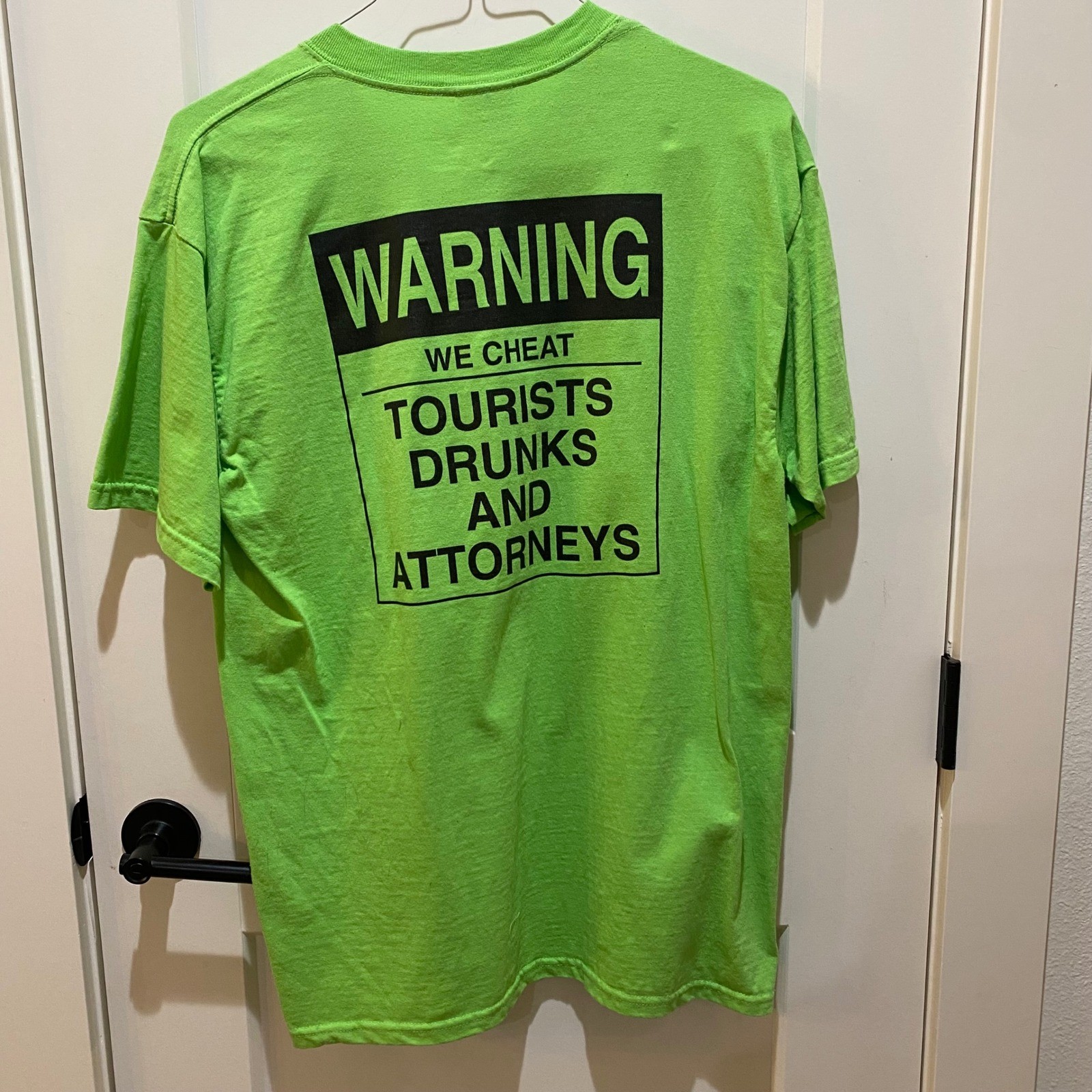 Gildan's Men's Short Sleeve T-Shirt. Large. Lime Green. Cotton. gallery