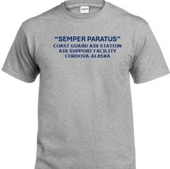SEMPER PARATUS* AMAGANSETT LIFE SAVING STATION* NEW YORK INDIVIDUAL PT SHIRT