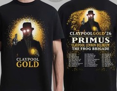 Les Claypool Claypool Gold Summer Tour 2026 Shirt