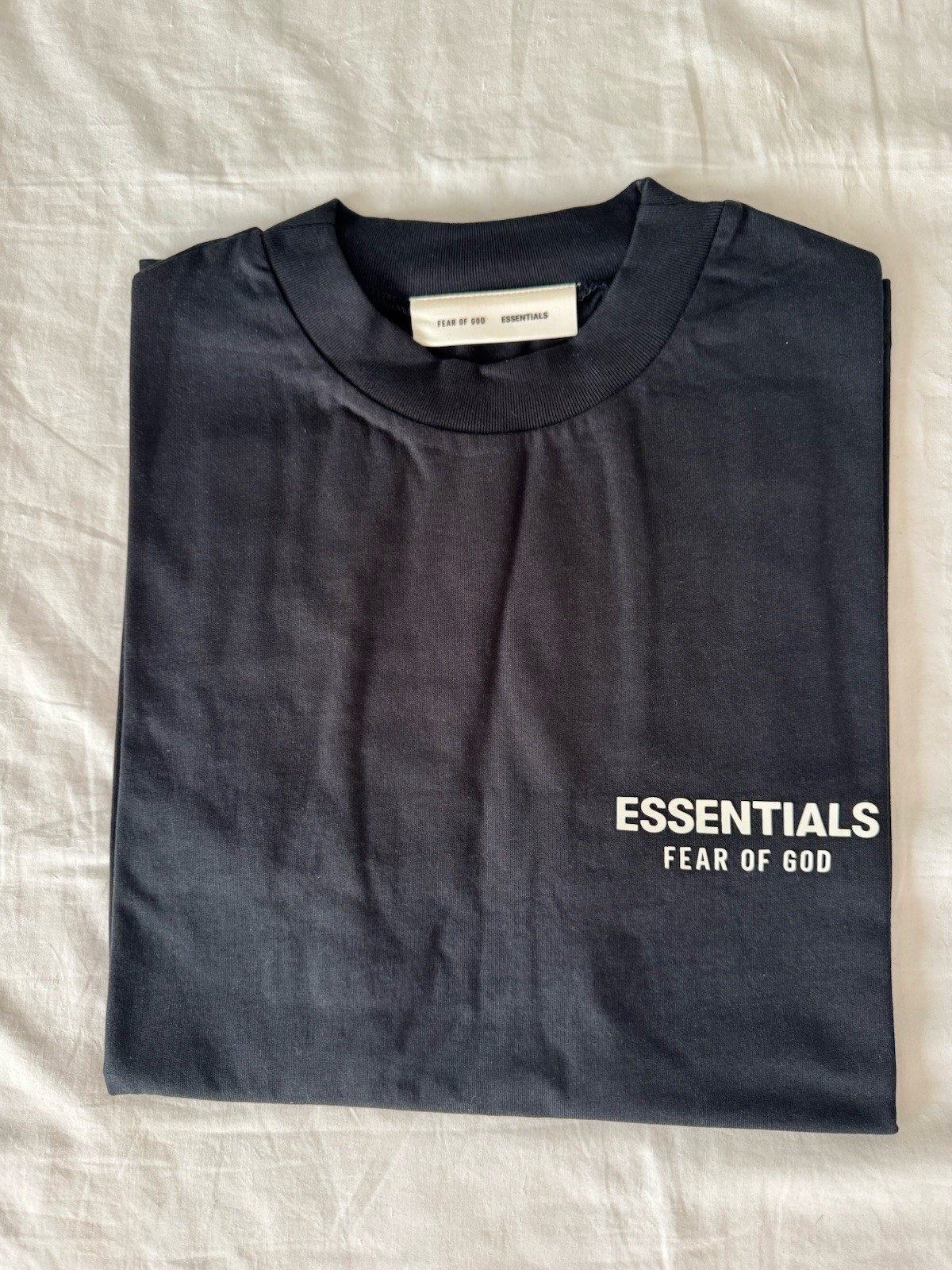 Fear of God Essentials Authentic Logo T-Shirt Men’s Streetwear Tee gallery