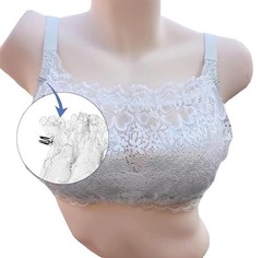 Lace Cleavage Cover Modesty Panel Hook to Bra Insert Mock Camisole Sets, Broo…