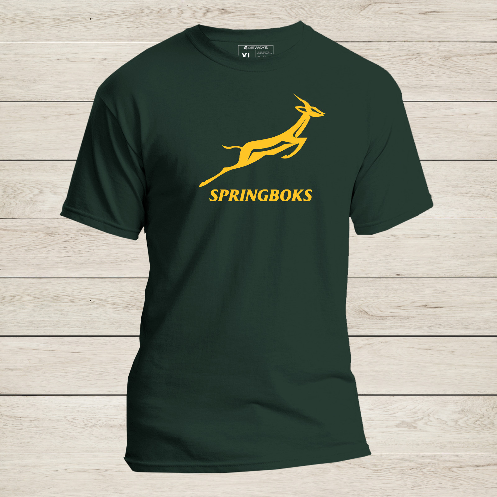 Springboks Unisex Rugby T-Shirt - Soft Modern Fit South African Rugby Tee S-2XL gallery