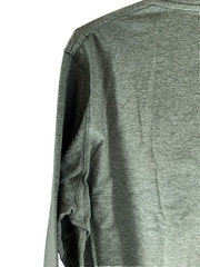 MENS NITAGUT SZ M HENLEY 3 BUTTON PULLOVER LONG SLEEVE T-SHIRT NWOT GREY COLOR