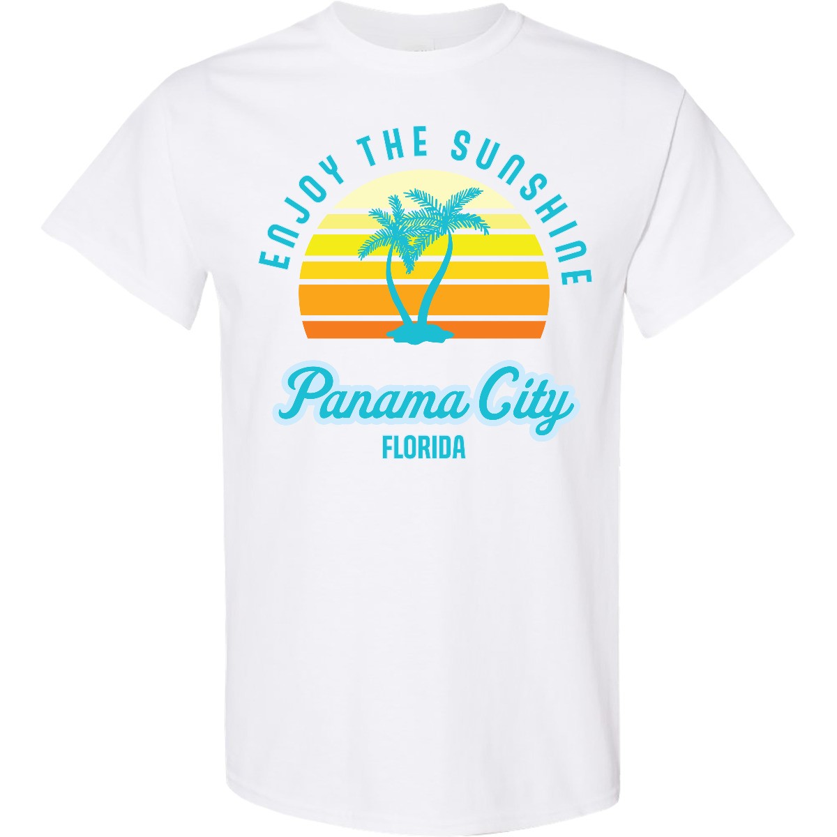 Inktastic Summer Enjoy The Sunshine Panama City Florida In Blue T-Shirt Paradise gallery