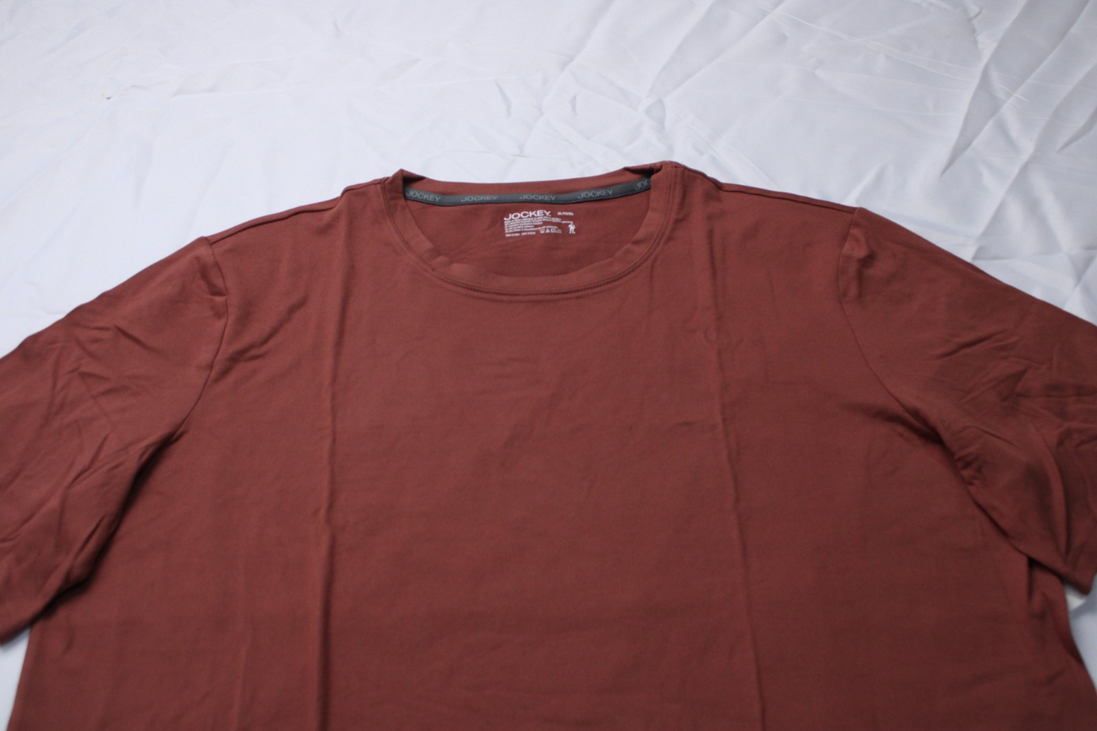 Jockey Men's Ultra Soft Cooling Breathable Sleep Shirt CN6 Brown Size XL NWT gallery