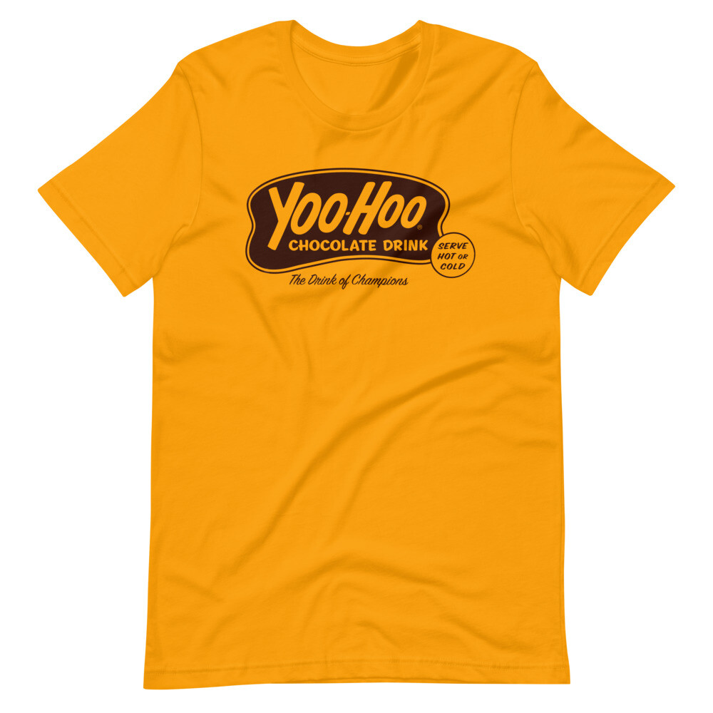 YOO-HOO Chocolate Drink Vintage Style Graphic Tee Short-Sleeve Unisex T-Shirt