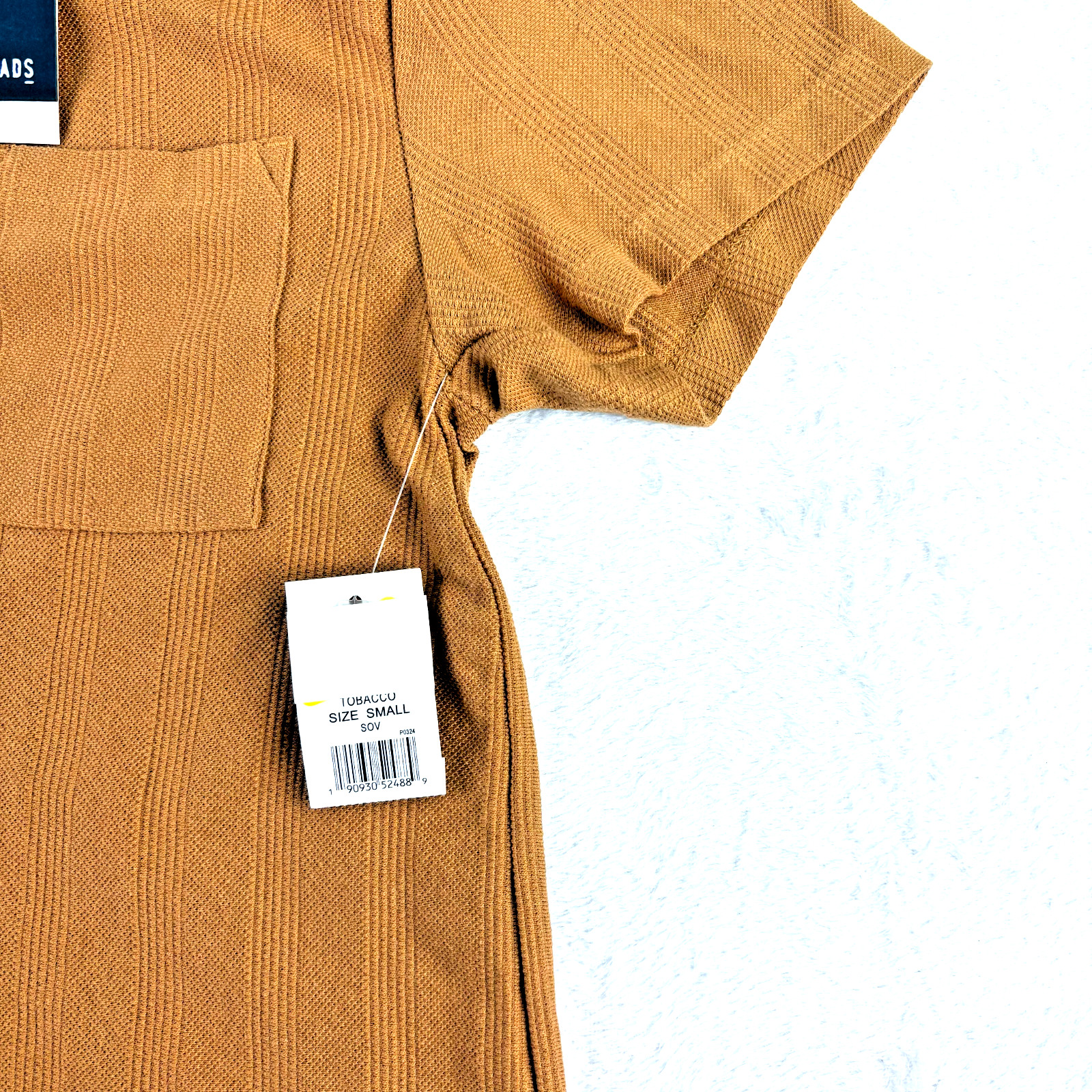 Reverse Threads Modern Shirt Mens S Striped Pocket Cotton Preppy Casual NWT Tee gallery