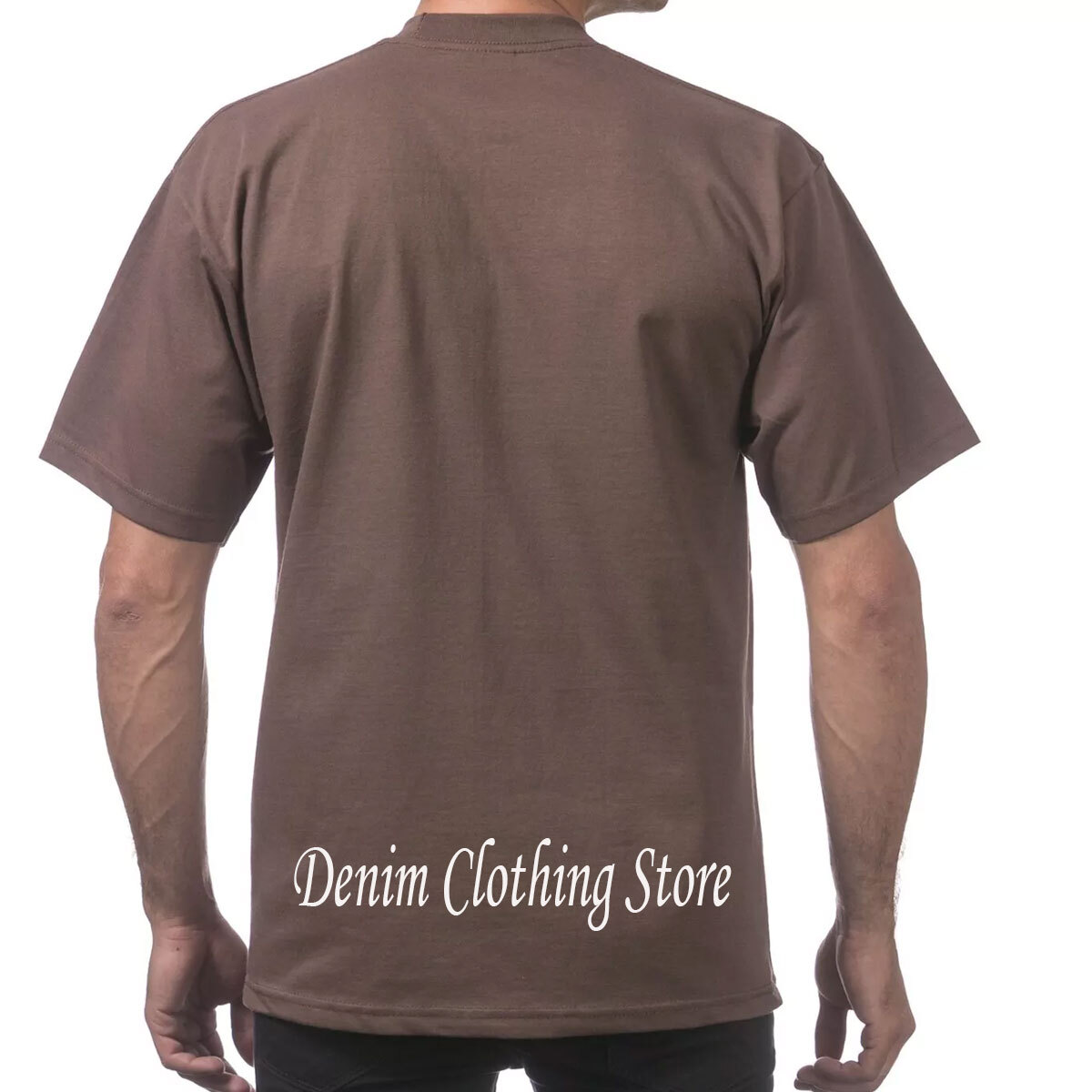 1 NEW PRO CLUB MEN'S BLANK HEAVY WEIGHT CREW NECK SHORT SLEEVE T-SHIRT S - 10XL gallery